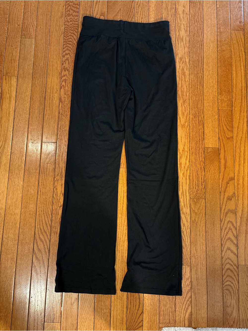Black Knit Pull-On Pants